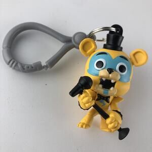 Five Nights at Freddy's Security Breach Glamrock Freddy Backpack Hanger Clip